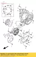 4BR154201000, Yamaha, couvercle de carter assy 2 yamaha xj 600 1994 1995 1996 1997 1998 1999 2000 2001 2002, Nouveau