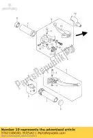 5762148G00, Suzuki, palanca, embrague suzuki vl vz vzr 800 1800 2006 2007 2008, Nuevo