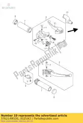 Here you can order the lever,clutch from Suzuki, with part number 5762148G00: