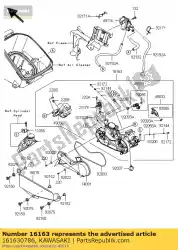Tutaj możesz zamówić zespó? Przepustnicy od Kawasaki , z numerem części 161630786: