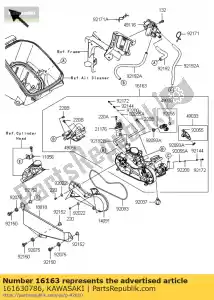 Kawasaki 161630786 zespó? przepustnicy - Dół