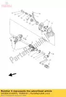 5XGE81030000, Yamaha, shift eixo comp. yamaha yfm 250 2005 2006 2007 2008, Novo