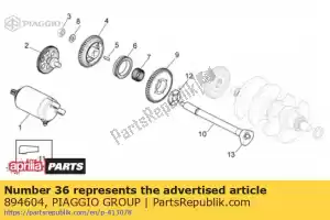 Piaggio Group 894604 sensore di inclinazione - Il fondo