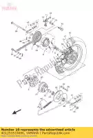 4GL253510000, Yamaha, nokkenas yamaha pw sr t tt r tw ty xt yfm ysr 50 80 90 110 125 135 200 250 350 1986 1987 1988 1989 1991 1992 1993 1995 1996 1997 1998 1999 2000 2001 2002 2003 2004 2005 2006 2007 2008 2009 2010 2011 2012 2013 2014 2015 2016, Nieuw