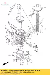 Suzuki 1324644080 anel-o - Lado esquerdo