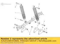 JCA20108035JN00, Piaggio Group, vite a brugola aprilia scarabeo 125 2007 2009 2011, Nuovo