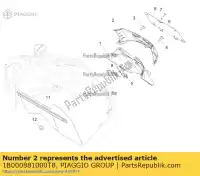 1B000881000T8, Piaggio Group, schutz vespa vespa gts zapm4520, rp8m45710,  zapm459l, zapma39l zapma3100, zapma3200 zapma3200, zapma3100 zapma3300 0 125 150 300 2014 2016 2017 2018 2019, Nuevo