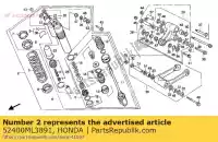 52400ML3891, Honda, no hay descripción disponible en este momento honda cr 500 1991 1992, Nuevo