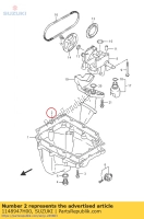 1148947H00, Suzuki, junta, cárter de aceite, Nuevo