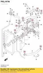 Here you can order the clamp from Suzuki, with part number 0940238512: