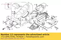 77210MCT640, Honda, backrest assy. honda fjs 600 2005 2006, New