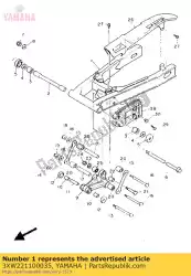 Here you can order the rear arm comp. From Yamaha, with part number 3XW221100035: