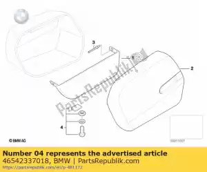 bmw 46542337018 ?ruby do pokrywy walizki systemu miejskiego - Dół