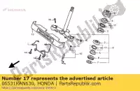 06531KAN630, Honda, Palla assy., acciaio, # 6x21 honda ca cb cg cmx zny nice 110 125 250 1950 1951 1952 1953 1954 1955 1956 1957 1958 1959 1960 1961 1962 1963 1964 1965 1966 1967 1968 1969 1970 1971 1972 1973 1974 1975 1976 1977 1978 1979 1980 1981 1982 1983 1984 1985 1986 1987 1988 1989 1990 1991 1992 , Nuovo