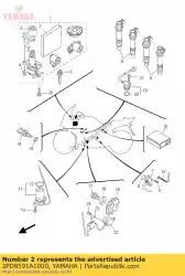 Qui puoi ordinare gruppo centralina motore da Yamaha , con numero parte 2PD8591A1000: