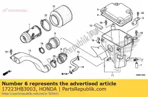 honda 17223HB3003 spring, air cleaner case lid (toyo) - Bottom side