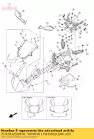 2CR2832D0000, Yamaha, gráfico 17 yamaha yzf r 1000 2015, Novo