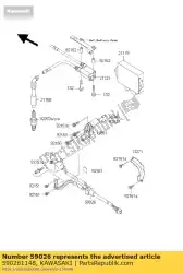 Here you can order the coil-pulsing from Kawasaki, with part number 590261148: