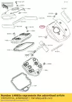 140920916, Kawasaki, copertina, superiore, rr vn900bcfa kawasaki  vn vulcan 900 2012 2013 2014 2015 2016 2017 2018 2019 2020 2021, Nuovo