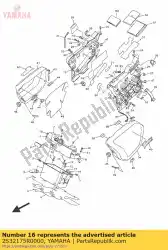 Aquí puede pedir gancho, banda de Yamaha , con el número de pieza 2S32175R0000: