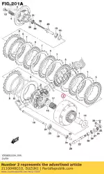 Here you can order the gear assy,prima from Suzuki, with part number 2110048G10: