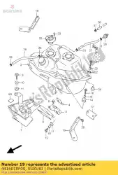 Aqui você pode pedir o suporte, tanque, l em Suzuki , com o número da peça 4416010F00: