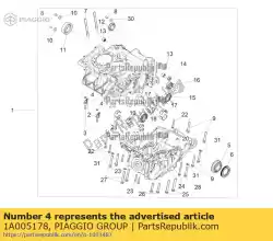 Tutaj możesz zamówić o-ring od Piaggio Group , z numerem części 1A005178: