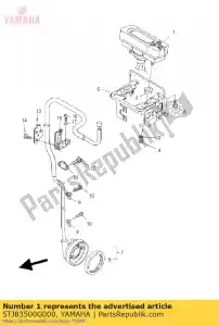 yamaha 5TJ83500G000 tachimetro completo - Il fondo