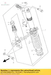 Qui puoi ordinare assorbitore assy, ?? R da Suzuki , con numero parte 6210003B90163: