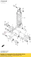 6265804K00, Suzuki, boulon, arrière cushi suzuki  gsx s 1000 2016 2017 2018, Nouveau