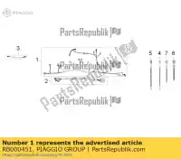 RB000451, Piaggio Group, pluma de cable aprilia derbi etx lbmetx10 lbmetx20 lbmstx10 lbmstx20 150 2014 2016 2017 2018 2019, Nuevo