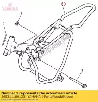 36E211100133, Yamaha, Marco comp. yamaha  pw 50 1988 1991 1993 1994 1995 1996 1997 1998 1999 2000 2001 2002 2003 2004 2005 2006 2007 2008 2009 2010 2011 2013 2014 2015 2016 2017 2018 2019 2020 2021, Nuevo