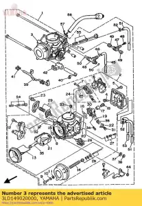 Yamaha 3LD149020000 zespó? ga?nika 2 - Dół