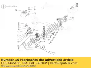 Piaggio Group GU03446450 protection - Bottom side