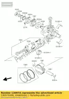 13097S009, Kawasaki, engranaje primario kawasaki klv  a klv1000 1000 , Nuevo