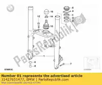 31427651477, BMW, fourche slider evo gauche bmw  1150 1200 1998 1999 2000 2001 2002 2003 2004 2005 2006 2007 2008 2009, Nouveau