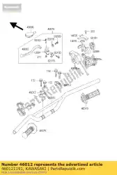 Here you can order the holder-handle kdx200-c3 from Kawasaki, with part number 460121191: