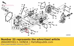 Here you can order the sensor assy., oil pressur from Honda, with part number 28660RFH013: