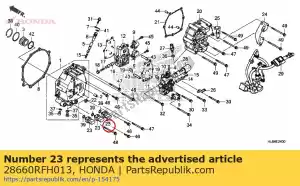 Honda 28660RFH013 sensor assy., oil pressur - Bottom side