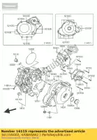 16115S002, Kawasaki, enchimento de óleo de tampa kawasaki klv  a klv1000 1000 , Novo