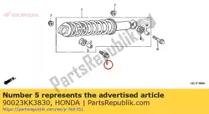 honda 90023KK3830 bout, rotor instelling - Onderkant