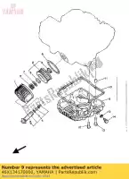 46X134170000, Yamaha, pokrywa, sitko yamaha fz 600, Nowy