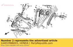 Here you can order the chain, cam(152l) from Honda, with part number 14401MBB003: