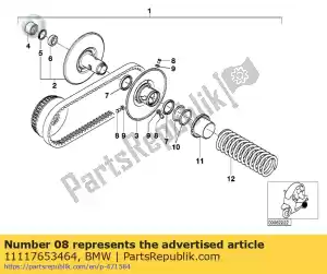 bmw 11117653464 pin - Bottom side