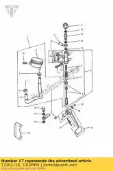 Aquí puede pedir tornillo, rhhf, m8x1. 25x45, slv de Triumph , con el número de pieza T3202118: