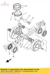 Here you can order the piston ring set (2nd o/s) from Yamaha, with part number 56A116012000: