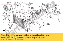 Qui puoi ordinare radiatore comp. Da Honda , con numero parte 19010MAT003: