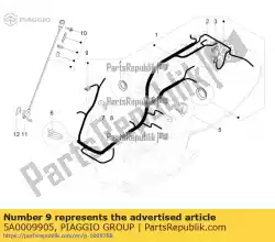 Here you can order the speed sensor for odometer from Piaggio Group, with part number 5A0009905: