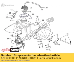 Aprilia AP9100930, Filtre à carburant, OEM: Aprilia AP9100930