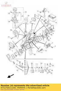 yamaha 975270651200 bullone, con rondella (n30) - Il fondo